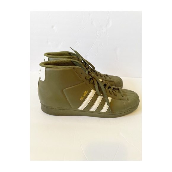 Adidas Men's Pro Model Olive Green - Picture 4 of 6